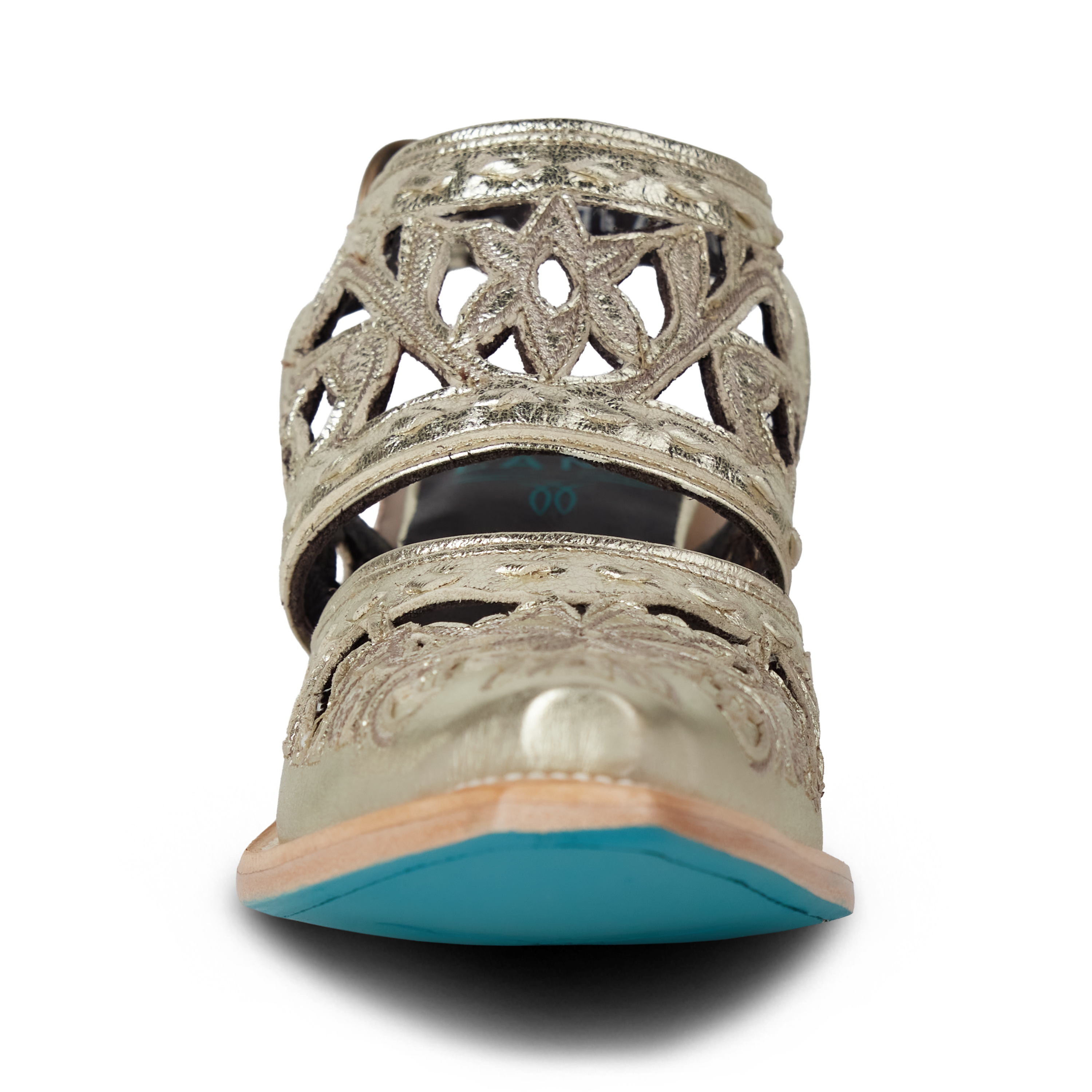 Robin Cut Out Slingback Mule - Champagne Metallic Mule Western Fashion by Lane