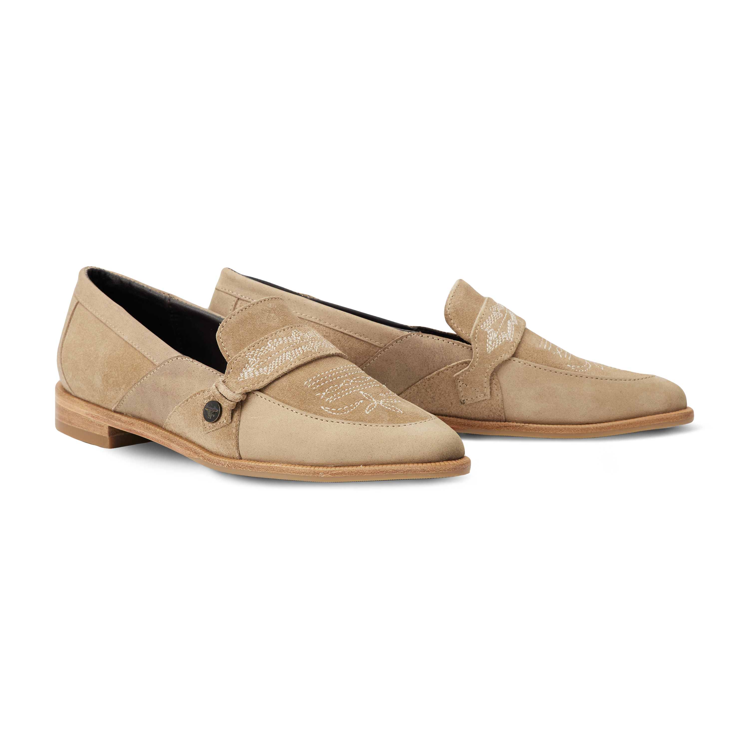Martingale Loafer - Latte Suede