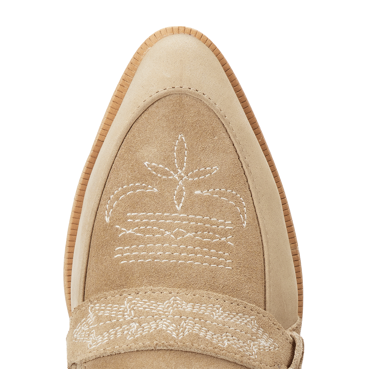 Martingale Loafer - Latte Suede Shoe Western Fashion by Lane