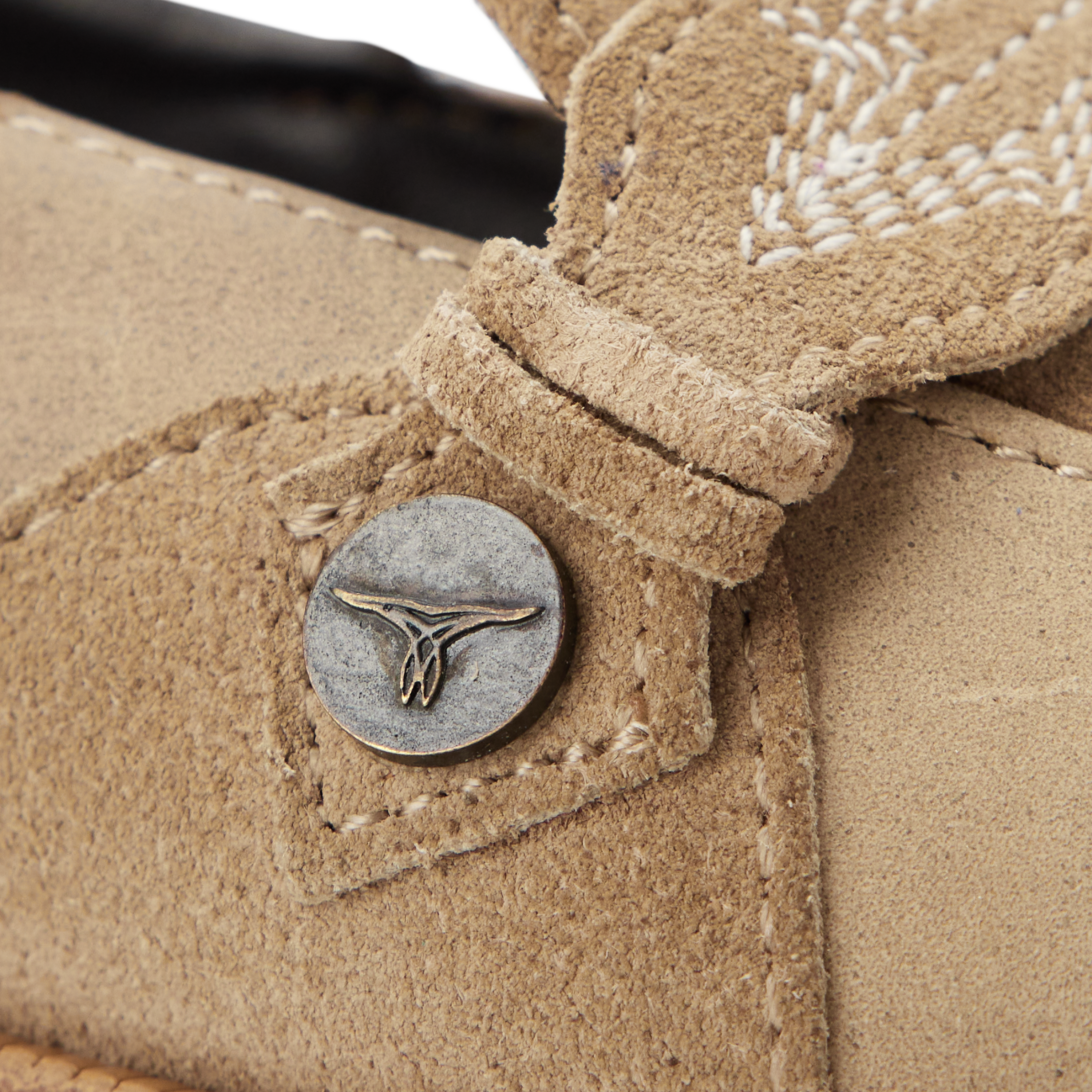 Martingale Loafer - Latte Suede Shoe Western Fashion by Lane