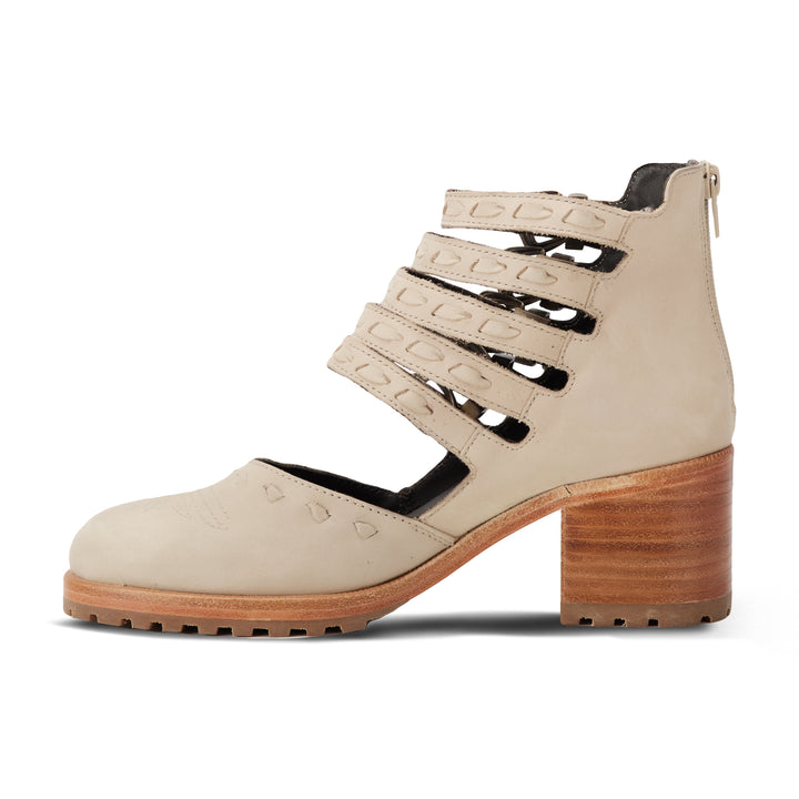 Westango Heel - Latte Heel Western Fashion by Lane