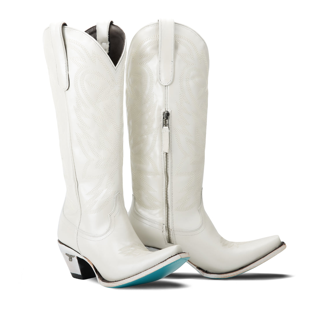 **Final Sale** Smokeshow - Champagne Ladies Boot Pearl Champagne Western Fashion by Lane