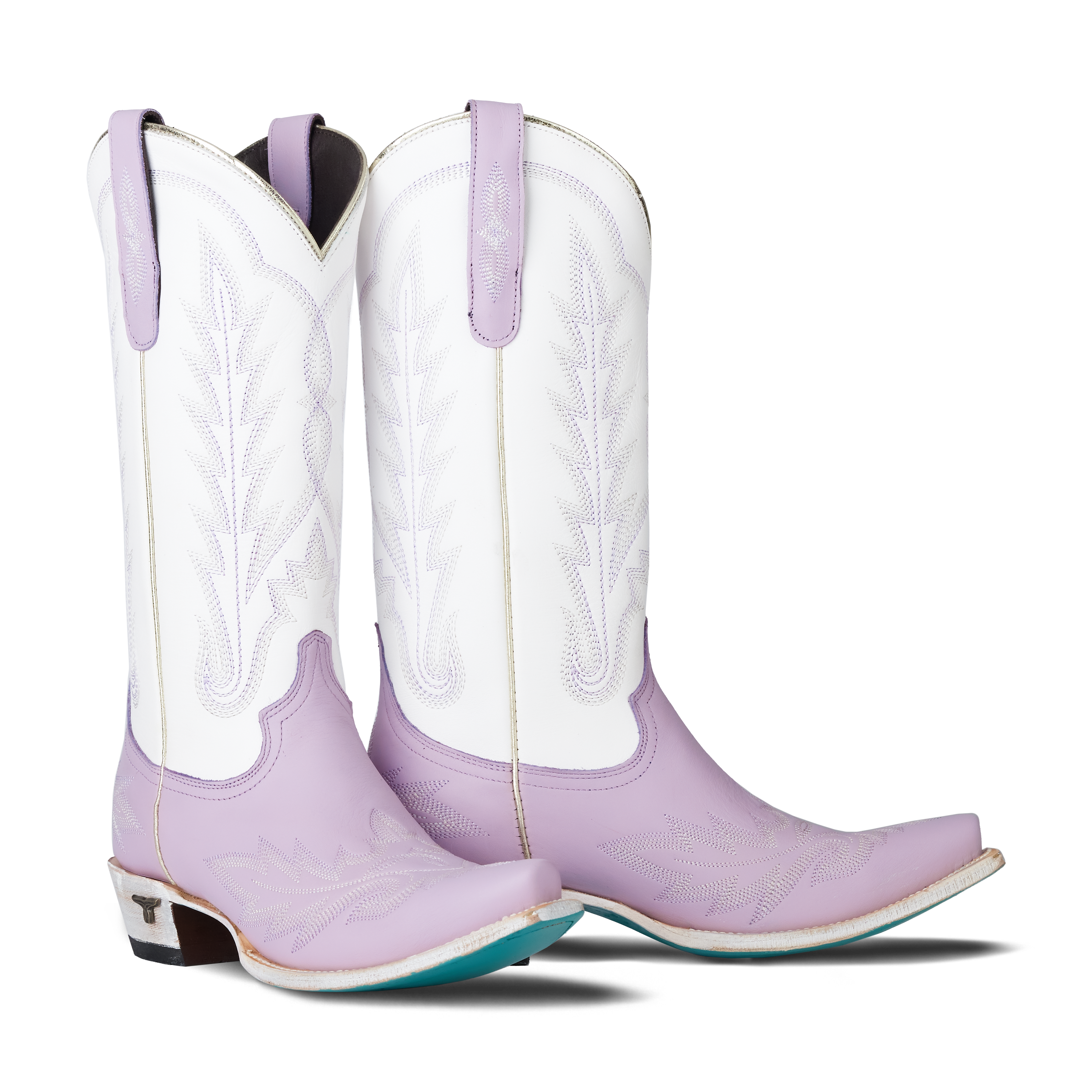 Lexington Boot - Lovely Lavender/Matte White