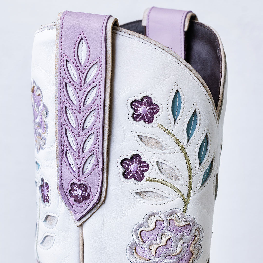 Kenzie Boot - Lovely Lavender/Matte White Ladies Boot Western Fashion by Lane