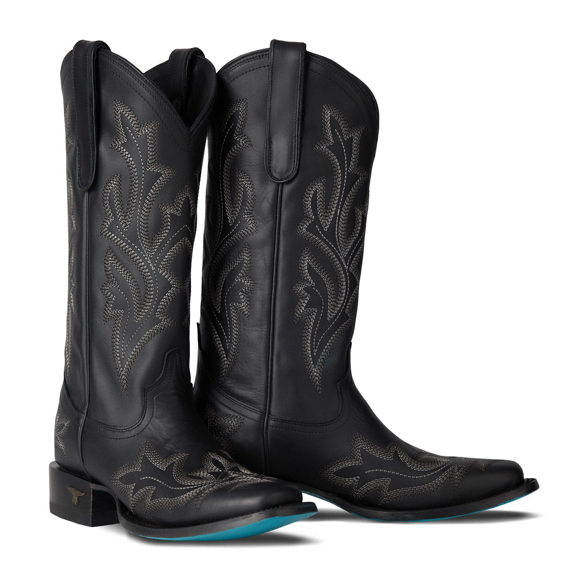 Saratoga Square Boot - Jet Black Ladies Boot Jet Black Western Fashion by Lane