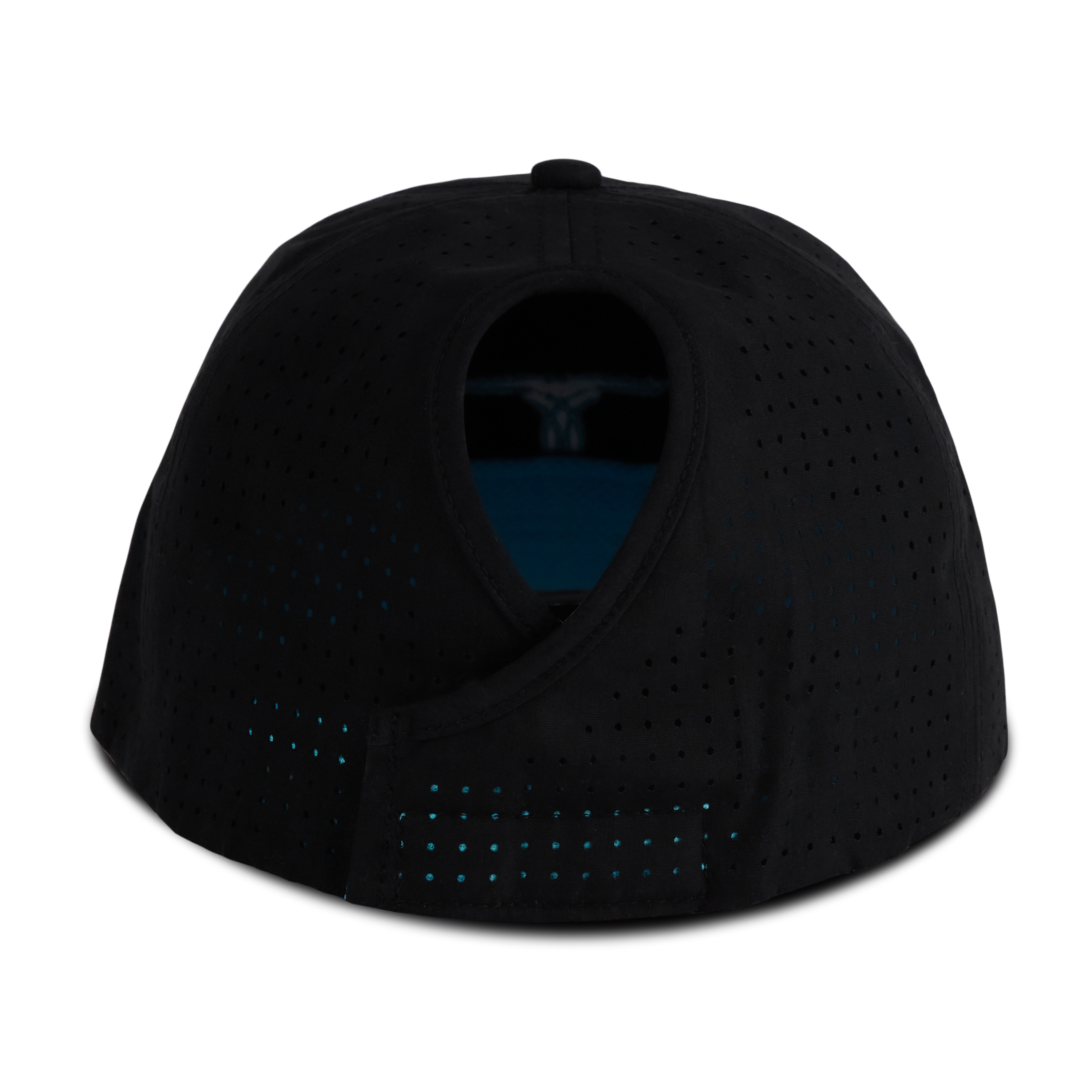 Ladies Ponytail Cap - Black Ladies Cap Western Fashion by Lane