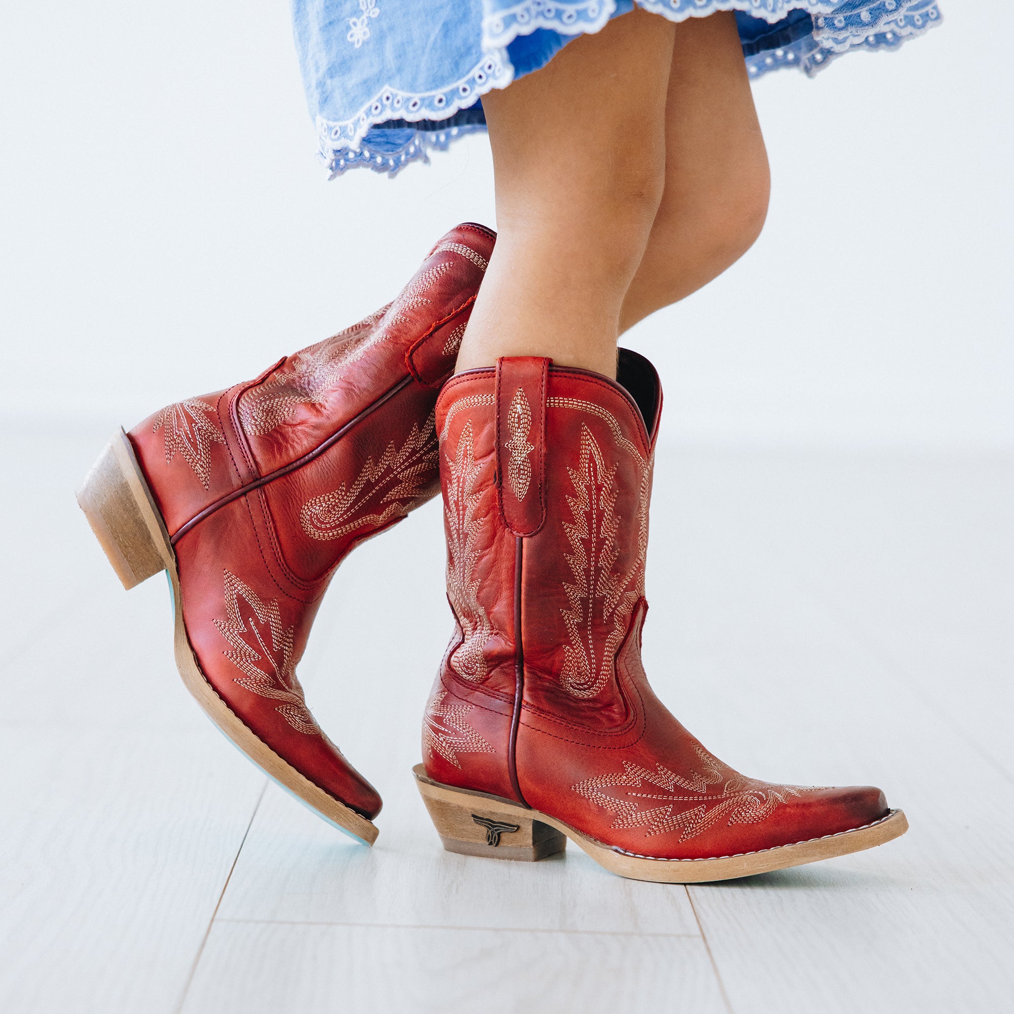 Lil' Lane Lexington Boot - Smoldering Ruby