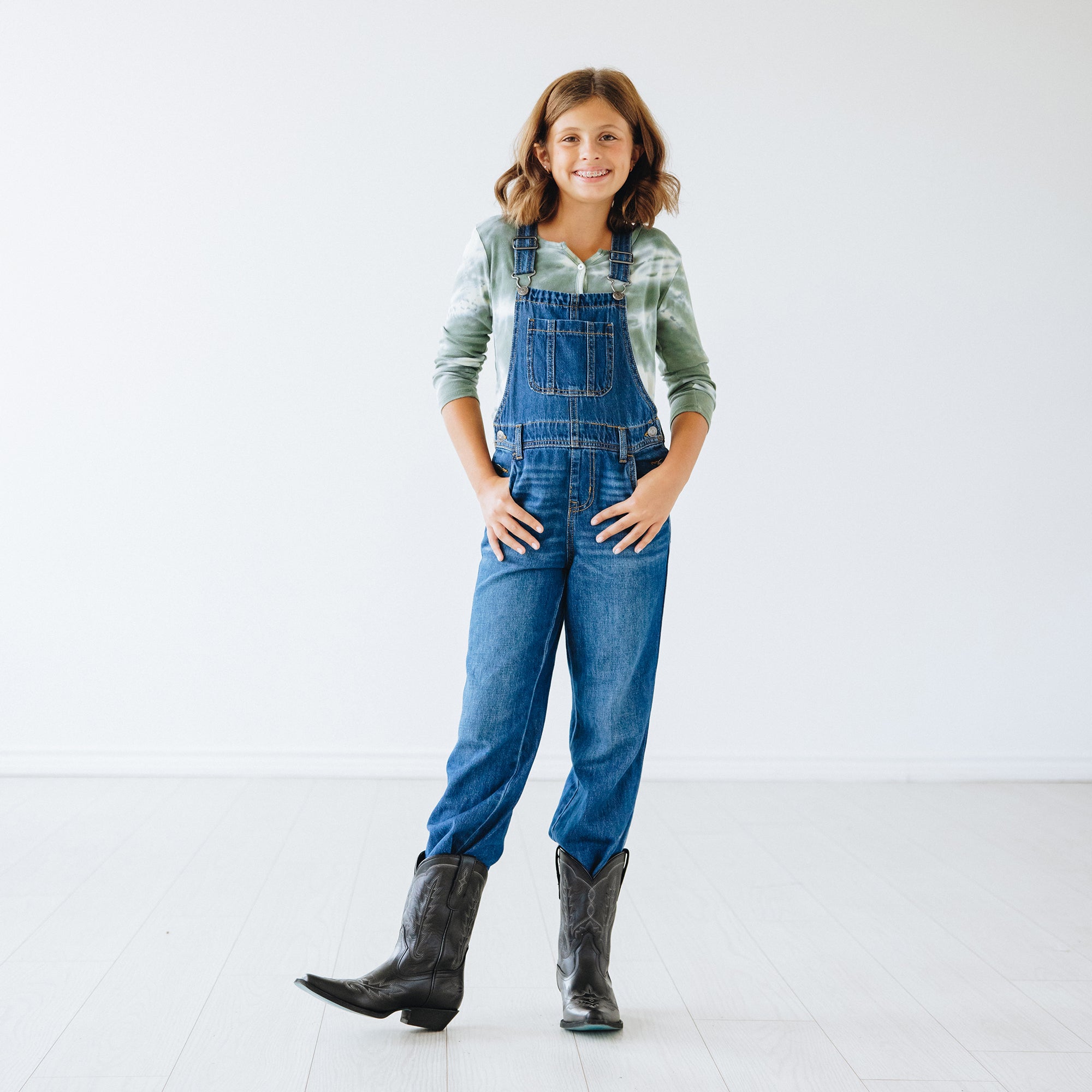 Lil' Lane Lexington Boot - Jet Black Kids Boots Western Fashion by Lane