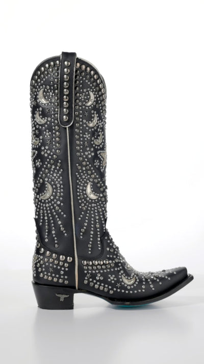Solstice Boot - Jet Black Ladies Boot Western Fashion by Lane