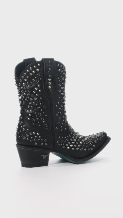 Dolly Bootie - Jet Black Ladies Bootie Western Fashion by Lane