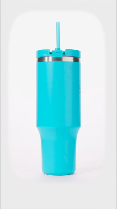 Signature Turquoise Tumbler 40 oz Tumbler Western Fashion by Lane