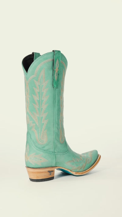 Lexington Boot - Taos Turquoise Ladies Boot Western Fashion by Lane