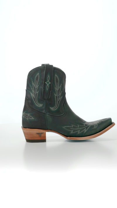Lexington Bootie - Emerald Green Ladies Bootie Western Fashion by Lane