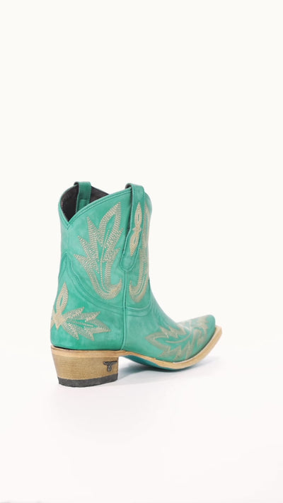 Lexington Bootie - Taos Turquoise Ladies Bootie Western Fashion by Lane