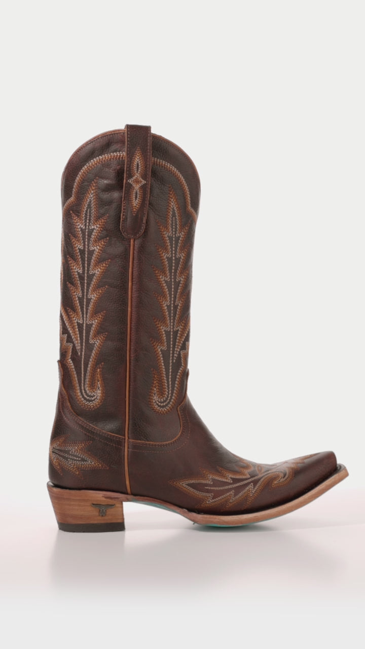 Lexington Boot - Cognac Ladies Boot Western Fashion by Lane
