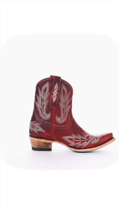 Lexington Bootie - Smoldering Ruby Ladies Bootie Western Fashion by Lane