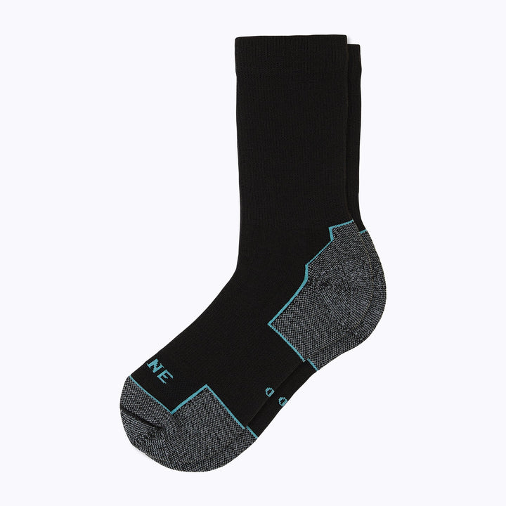 Everyday Crew Sock Women's Crew Socks Black Western Fashion by Lane