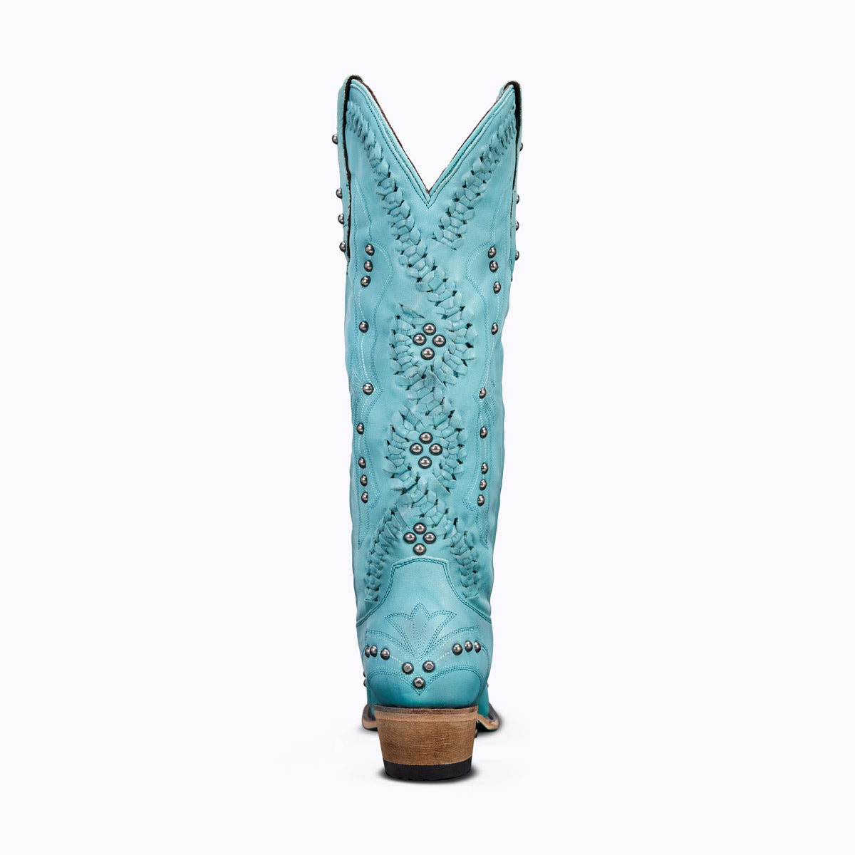 Cossette Boho Western Boot Turquoise Womens Cowgirl Boots Snip Toe