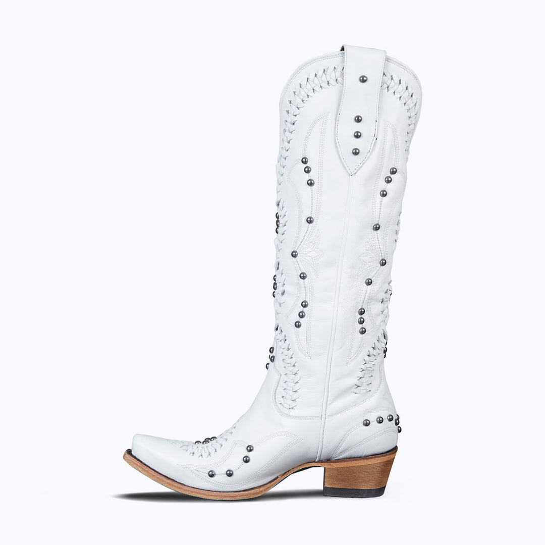 Cossette - Matte White Ladies Boot  Western Fashion by Lane