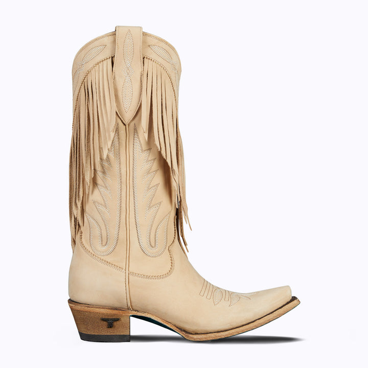 Senita Falls - Bone Ladies Boot  Western Fashion by Lane