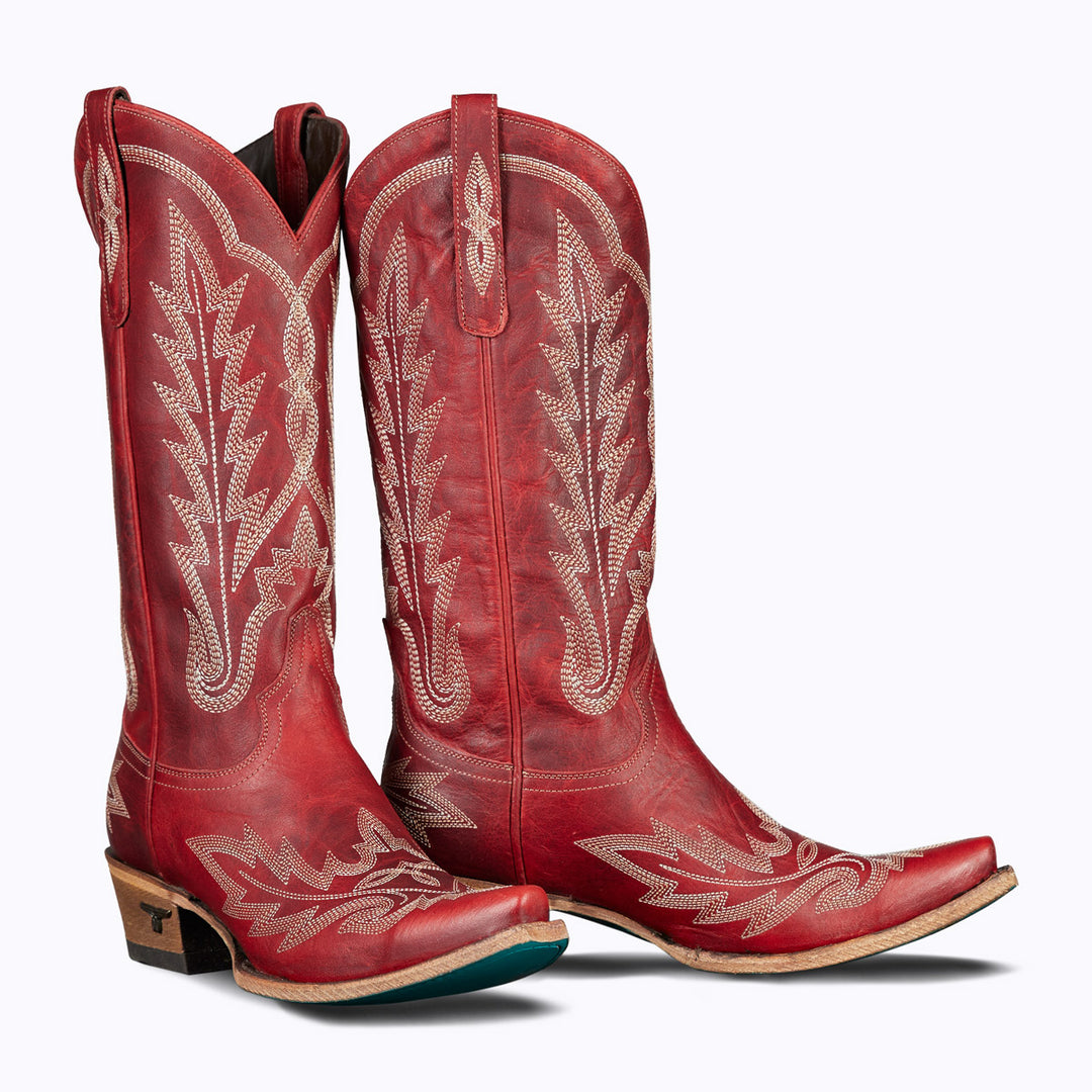 Classic Women's Red Cowgirl Boots