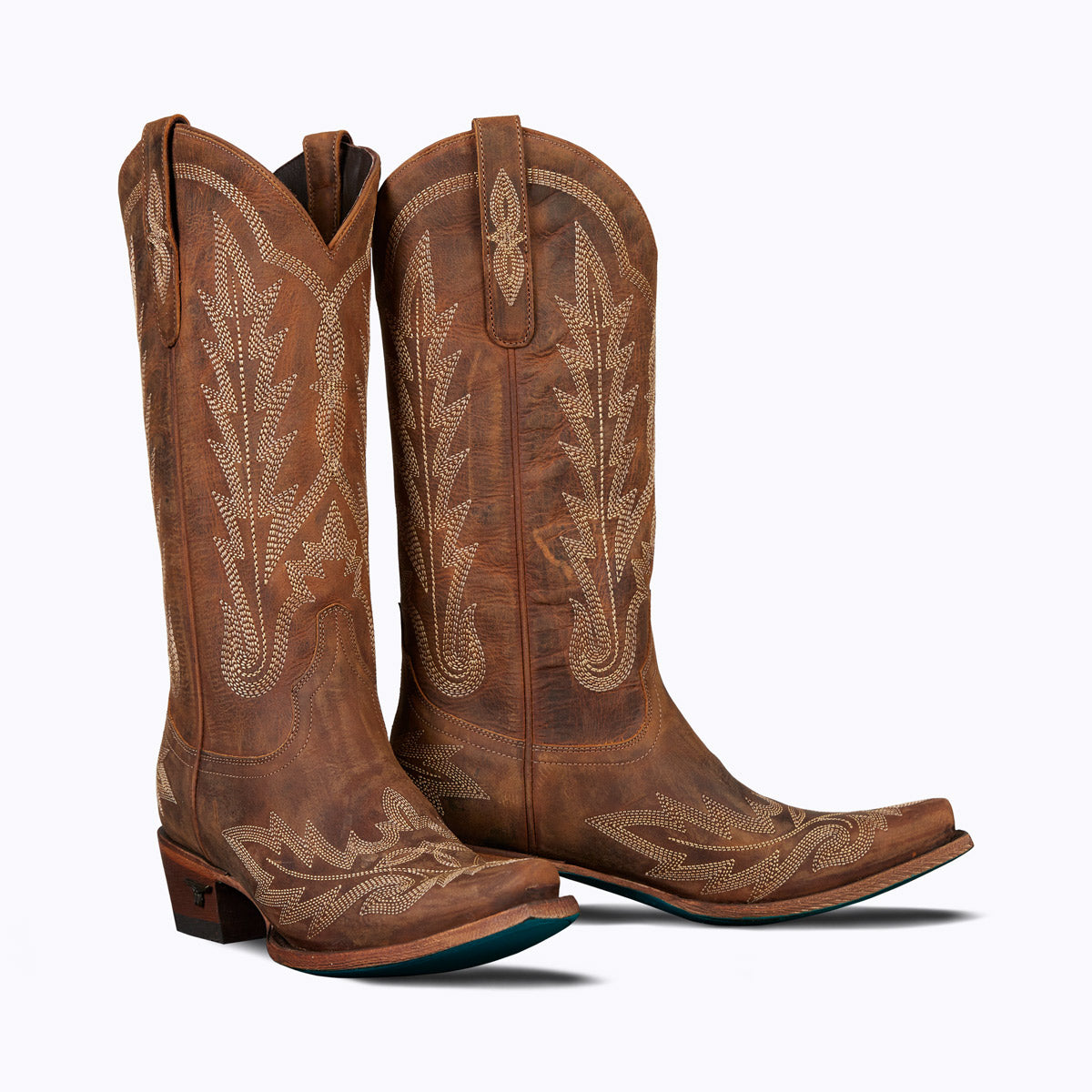 Lexington Boot | Snip Toe Classic Women's Brown Cowgirl Boots – Lane Boots