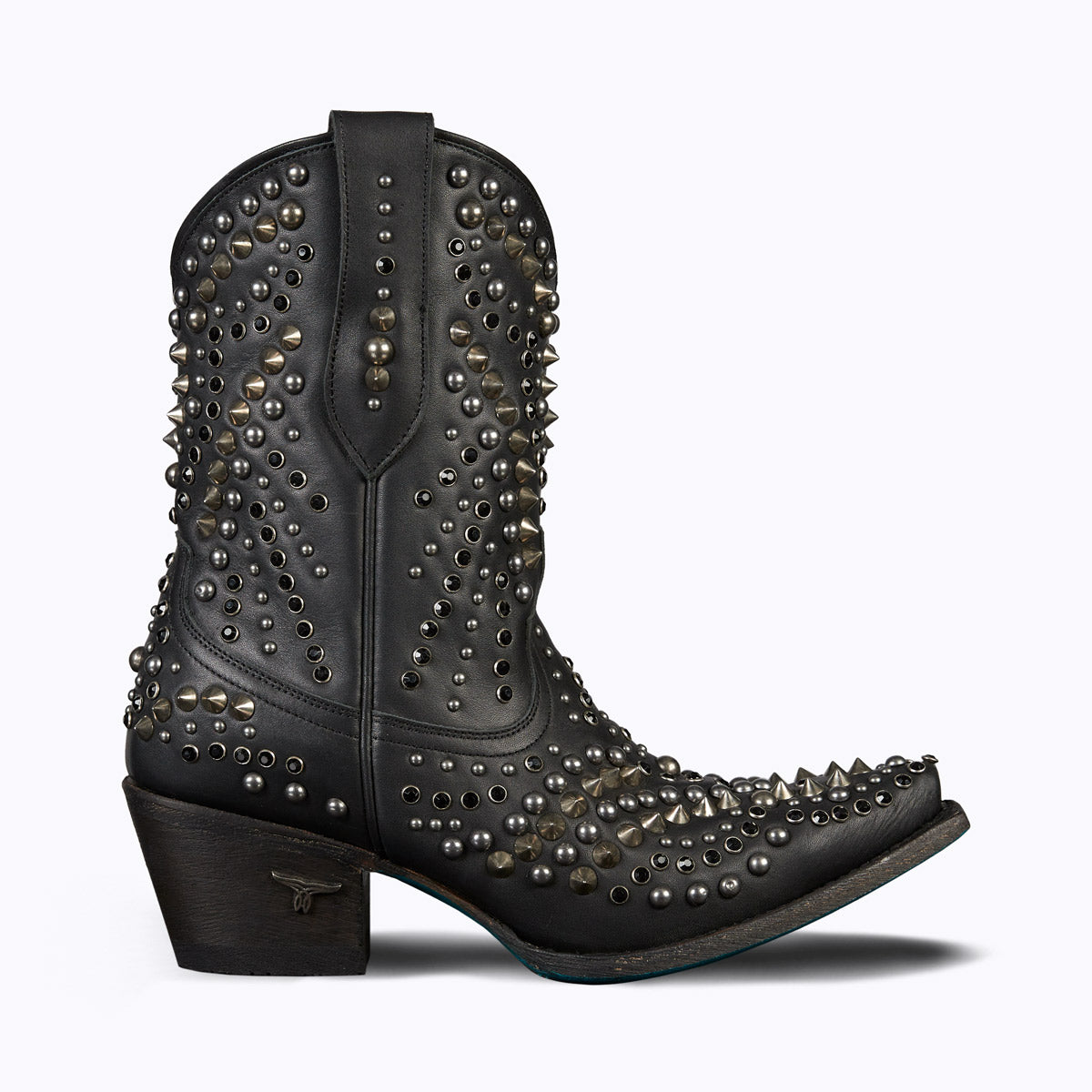 Womens studded sale cowboy boots